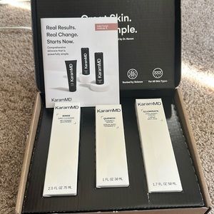 KaramMD Trifecta , Cleaner, Vitamin C and Ani Aging cream